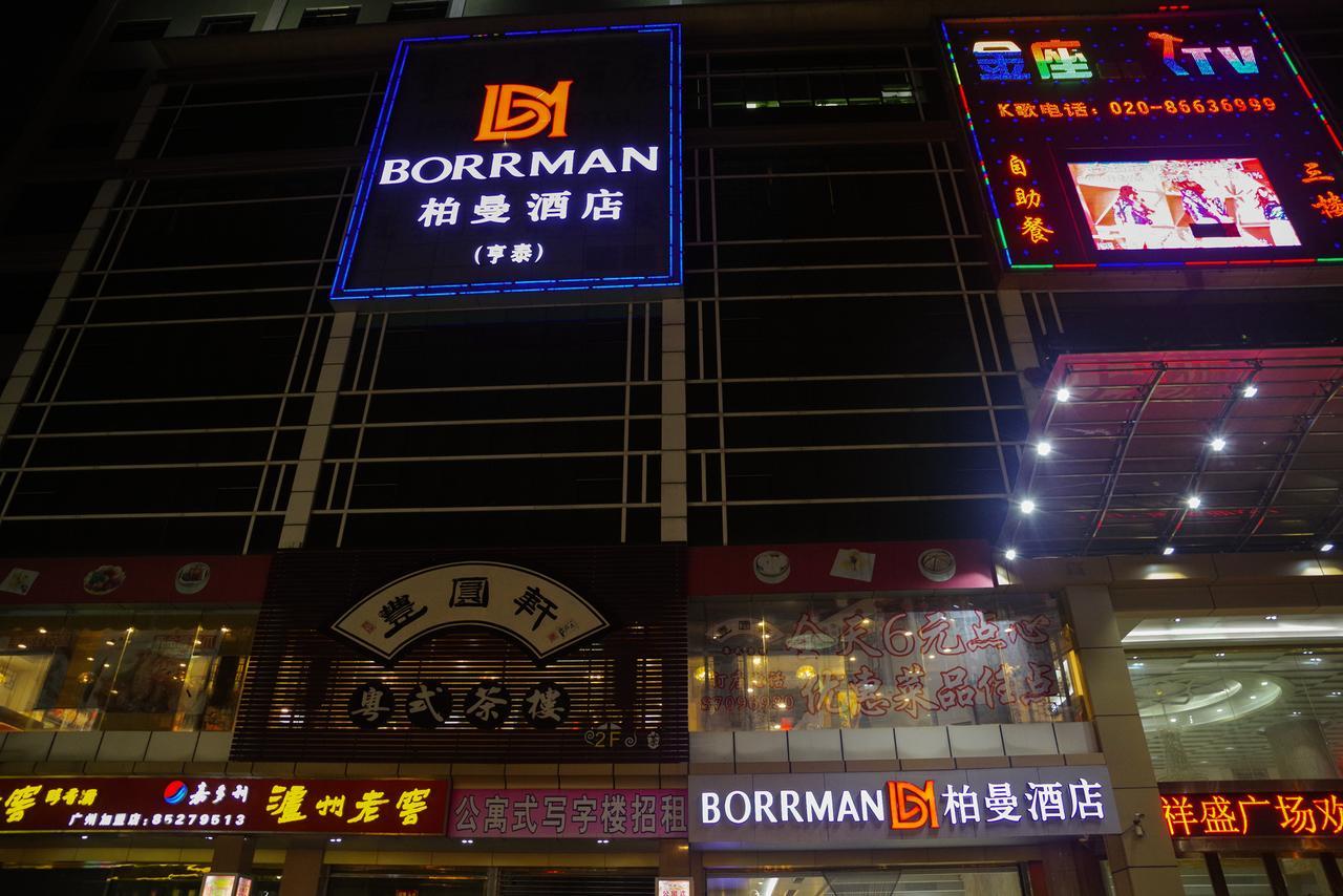 Borrman Hotel Guangzhou Tangxia Branch Exteriér fotografie